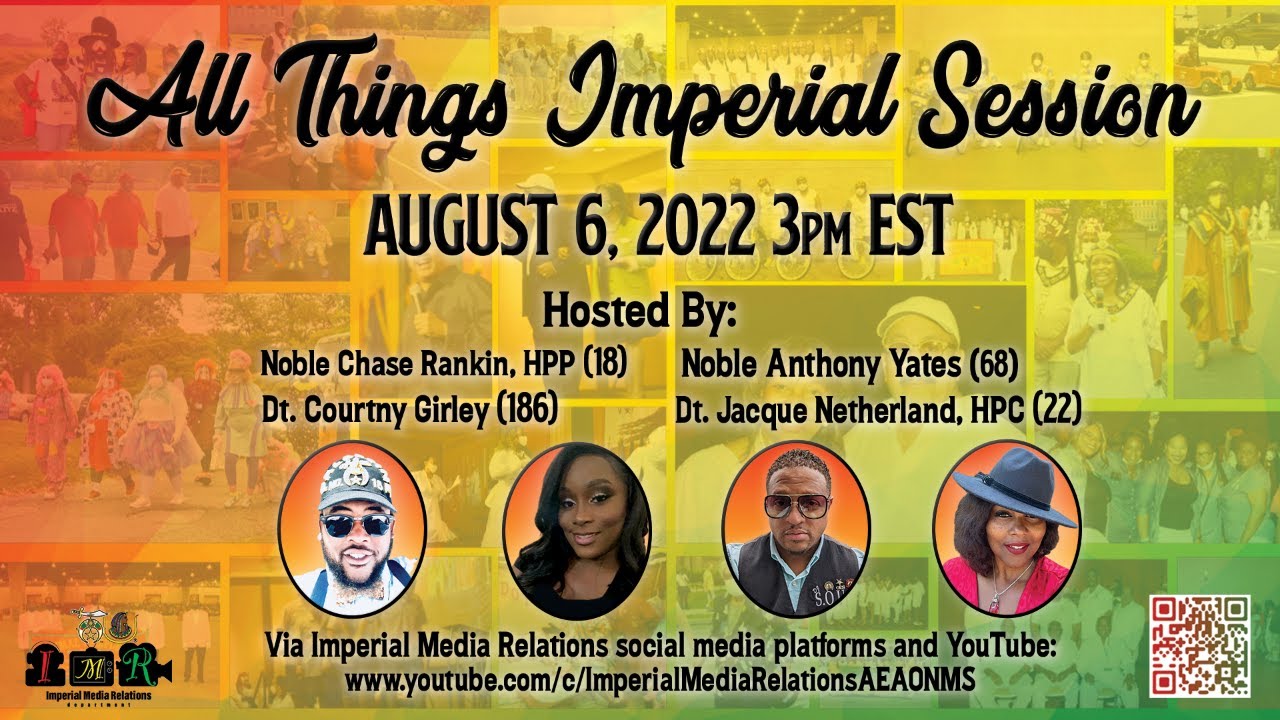 All Things Imperial Session YouTube