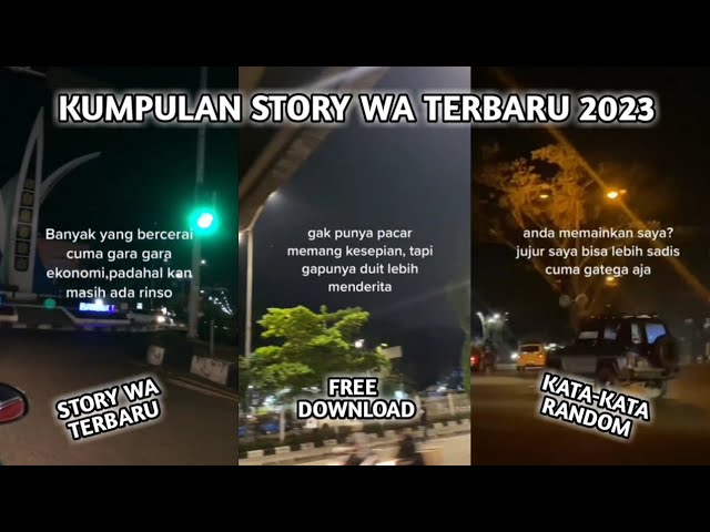 KUMPULAN STORY WA KATA-KATA RANDOM || STORY WA TERBARU || FREE DOWNLOAD ~ Ubayz Official class=