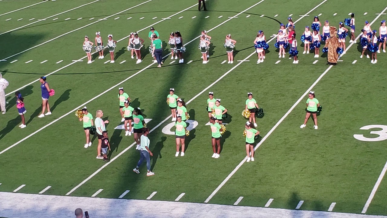 Fletcher Elementary Cheerleaders Beaumont 2019 Alumni Bowl YouTube