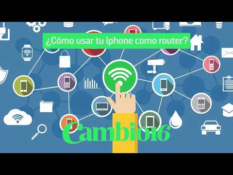 驴C贸mo utilizar tu iPhone como router wi-fi?
