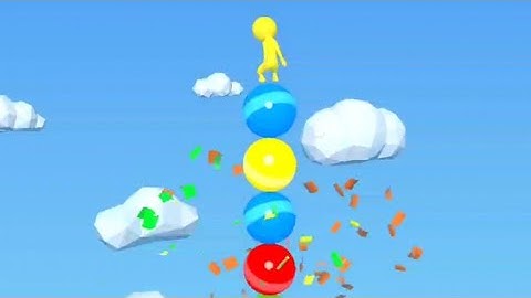 stack rider - gameplay walkthrough part 1 | level 1-15