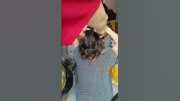 Tóc cột thanh quấn ngắn phối lai #toccot