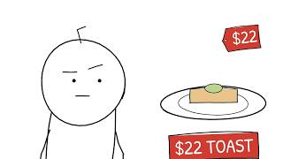 $22 avocado toast. I had a coffee 🥑💸 — Animated Stand-up