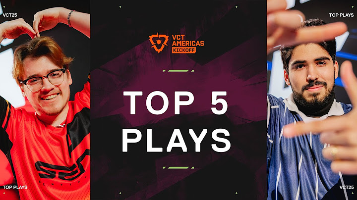 Top 5 Plays | Week 4 | 2025 VCT Americas Kickoff