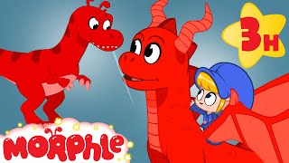 A Dragon Morphle Would Never Explode Fire.. But a Dino Might! | Morphle Kids Cartoons