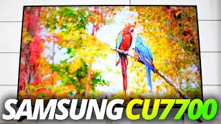 Samsung CU7700 REVIEW: Melhor smart tv barata