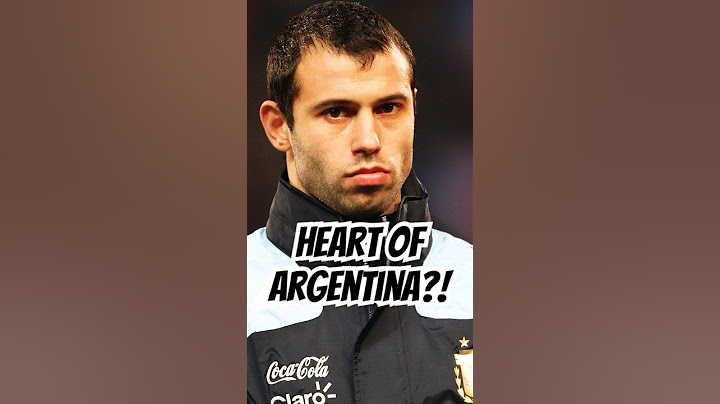 Mascherano’s First Game Was for Argentina?! 🤯