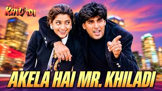 Akela Hai Mr Khiladi | Mr. & Mrs. Khiladi | Akshay Kumar, Juhi Chawla | Udit N, Anuradha P