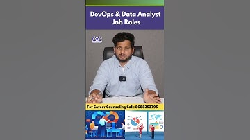 DevOps & Data Analyst Job Roles | Choose Your Career | Career Guidance Call: 8688253795