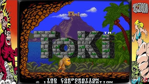 Toki 1CC Arcade TAD Corporation - Dark_Ryu (Recreativos Online)