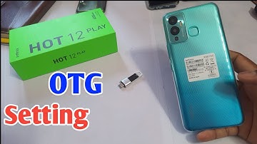 Infinix hot 12 Play otg setting/Infinix hot 12 Play otg problem/how to connect otg in Infinix hot 12