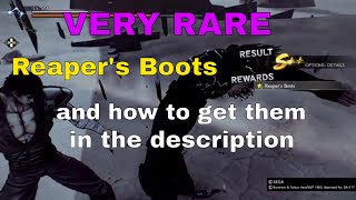 VERY RARE Reaper's Boots Enemy Drop in Wasteland Fist of the North Star Lost Paradise PS4