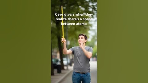 Cave divers when they realize there’s a space between atoms: #cavediving #cavediver #cave