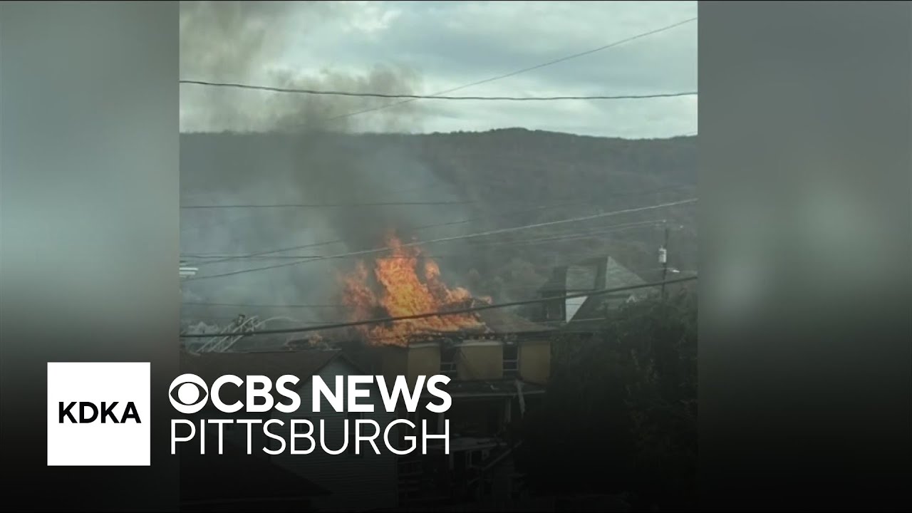House explodes in Pennsylvania - YouTube