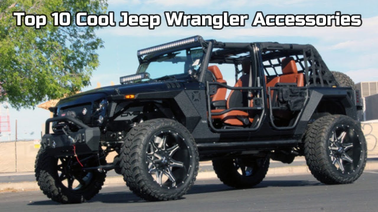 Top 10 Cool Jeep Wrangler Accessories on Amazon 10 Of The Coolest Gadgets  For Jeep Lovers - YouTube