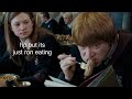 harry potter but its just ron eating