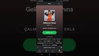 Hadise geliyorum yanına remikx spotify Resimi