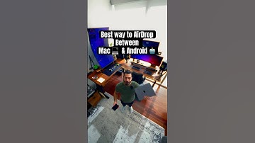 How to Airdrop between Mac and Android 🔥🫡