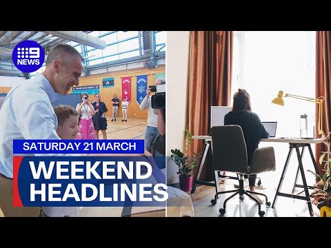 Aussies told to limit travel; Labor expected to win election by landslide | 9 News Australia