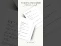 Wedding information card template, DIY details card insert #bespokeweddinginvitations