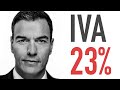 ¿IVA al 23%? 😱