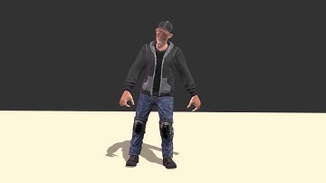 Knee Wound and Medic mocap w/ IPIsoft + IClone