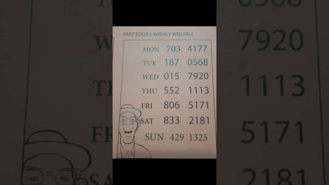 Lottery Sheets From The Streets 07 05 25