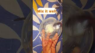 Homemade strech marks removal cream #shorts #youtubeshorts