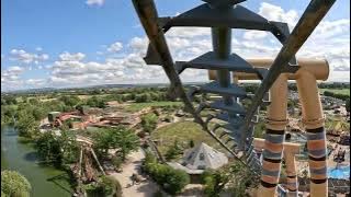 Kumali Front Row 4K POV - Flamingo Land