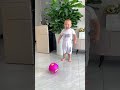 My dad's stepping ball is fun, with more ways to play than a regular ball