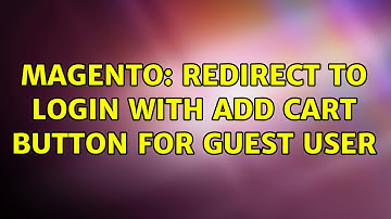 Magento: Redirect to login with add cart button for guest user