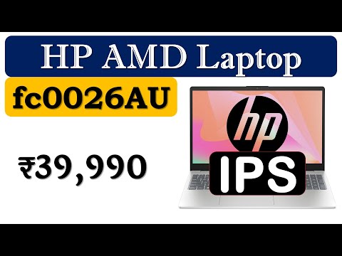 💯HP fc0026AU Laptop Review🔥एचपी लैपटॉप🔥15.6 Inch Laptop with IPS Screen🔥Best HP Laptop under 40000