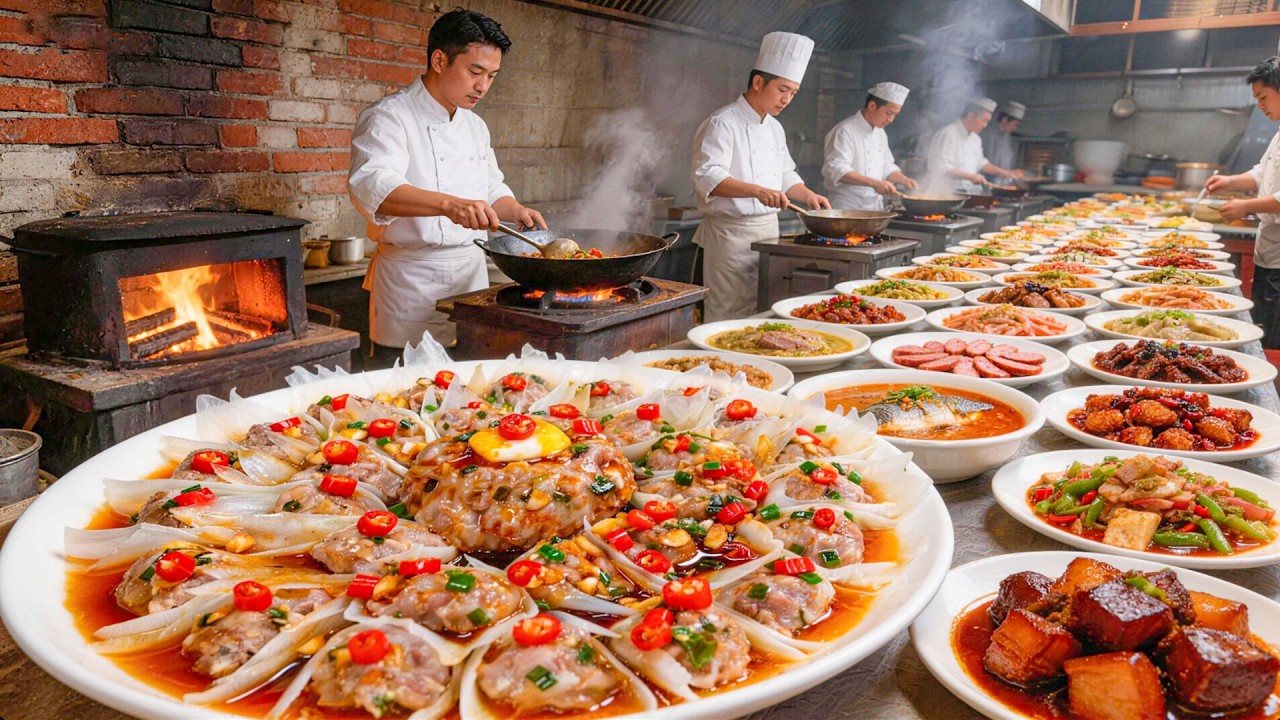 Khám phá 100 món ăn kinh điển trên mâm cơm người Hoa nổi tiếng🍜ẩm thực Trung Quốc