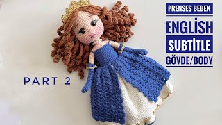 Amigurumi Prenses Bebek 26 English Subtitle
