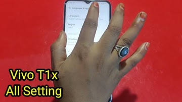 How to change language in Vivo T1x , Vivo T1x mein language Kaise change Karen