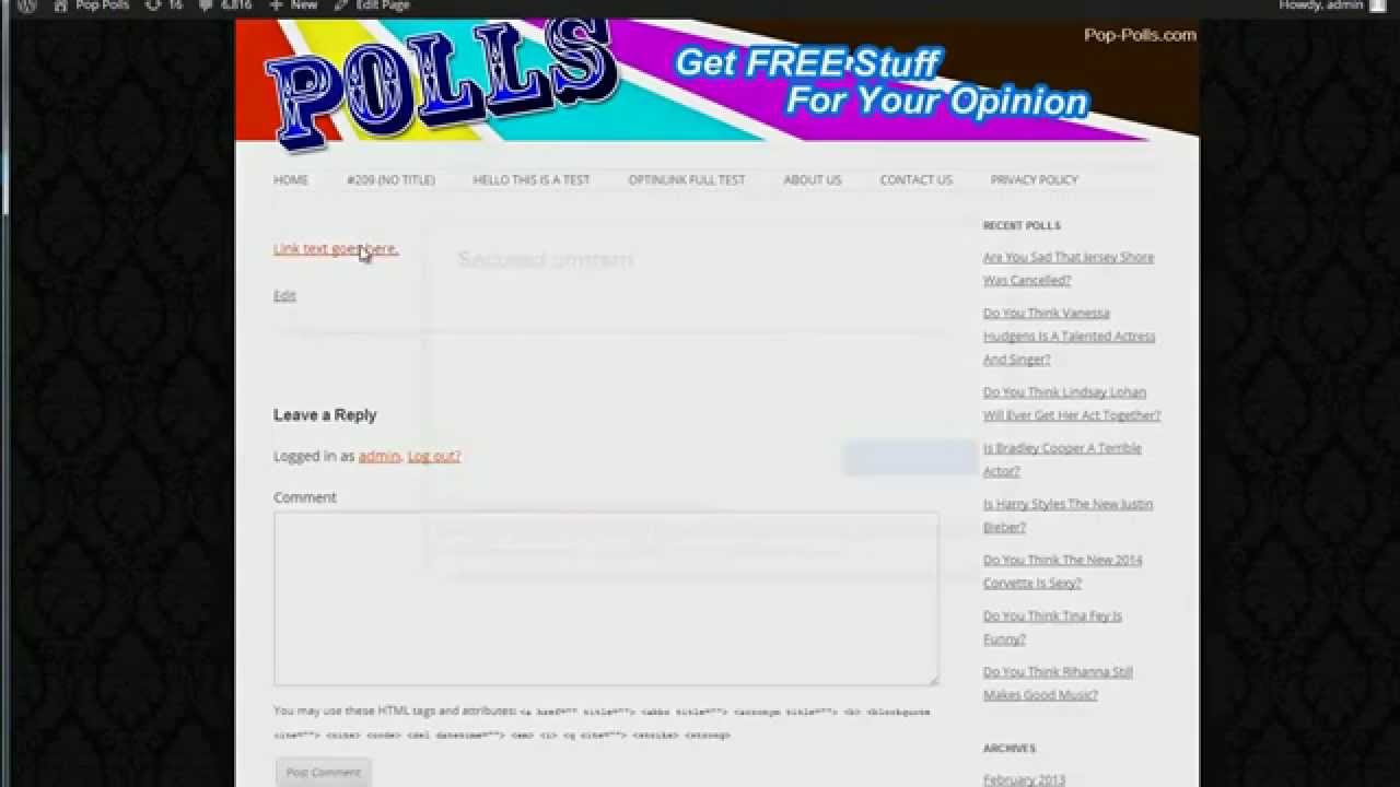 Optinlinks Discount and Demonstration
