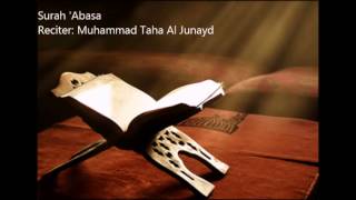 80.Surah Abasa by Muhammad Taha Al Junayd