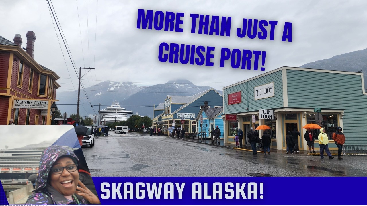 SKAGWAY, ALASKA!  Holland America Cruise Port Day // Alaska Cruise Travel