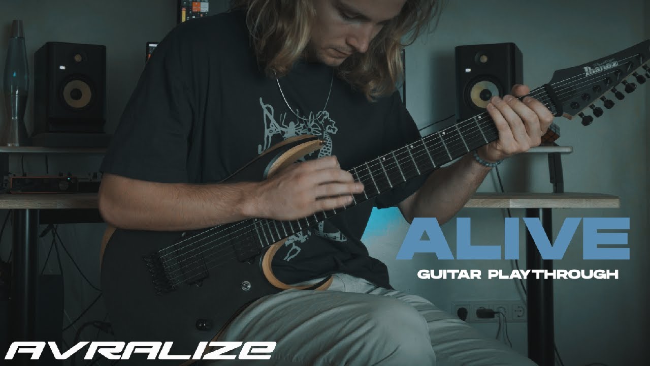 AVRALIZE - ALIVE (Official Guitar Playthrough with TABS)