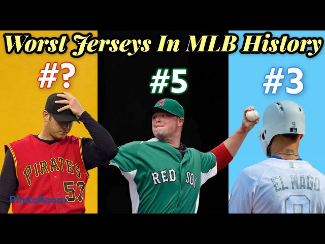 10 WORST MLB JERSEYS of ALL TIME 