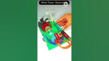 Wind Power Generation Dc Motor | #dcmotor #tech #youtubeshorts #motor #dcmotorproject #fan #million