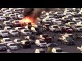 Pick Up Truck Catches Fire During the 2016 Quaker State 400 Fan Video From the Stands