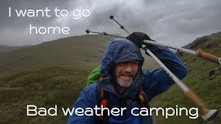 I wanted to go home -  Wild camping in the Lake District