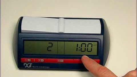 DGT North American Chess Clock