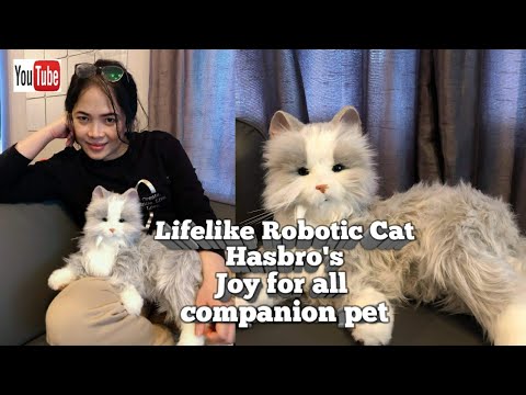 Lifelike Robotic Cat/ Hasbro's Joy for all companion pets