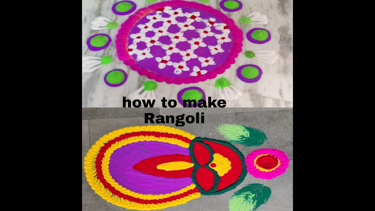 HOW TO MAKE RANGOLI RANGOLI 2020 FOR HOME AND OUTSIDE RAHUL KUMAR