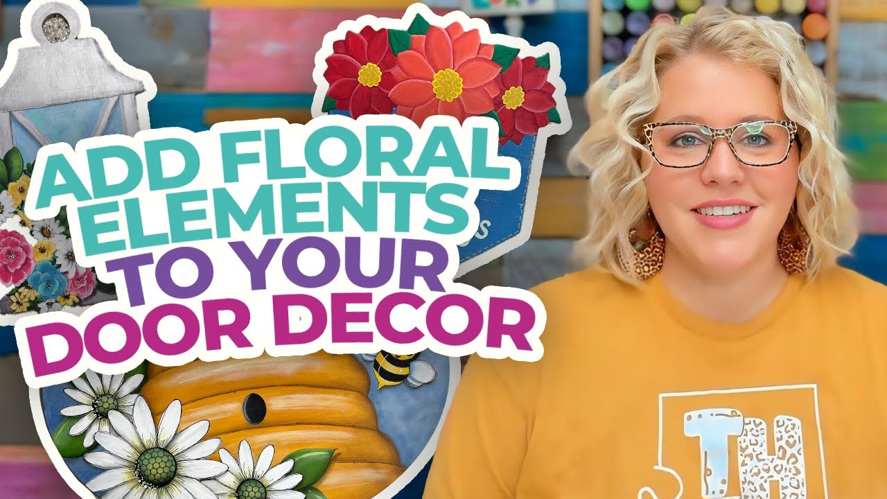 Nature-Inspired Door Hangers: Elevating Your Designs With Leaves & Flowers