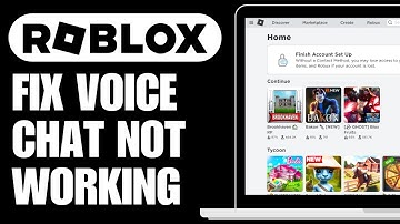 How To Fix ROBLOX Voice Chat Not Working (2024)