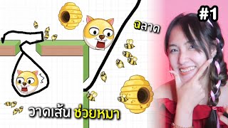 เกมฮาพักสมอง วาดเส้นช่วยหมา #1 (Save the Doge) Bowie Non screenshot 5