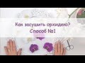 ЮВЕЛИРНАЯ СМОЛА || Как засушить орхидею? How to press and dry an orchid?